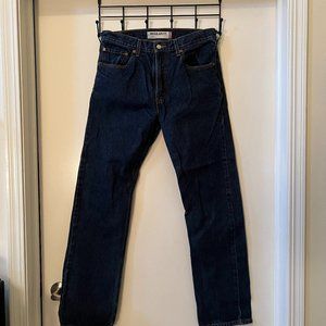 Levi's 505 33 X 34 Regular Fit Jeans